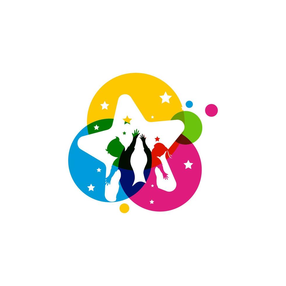 kids concept vector illustration