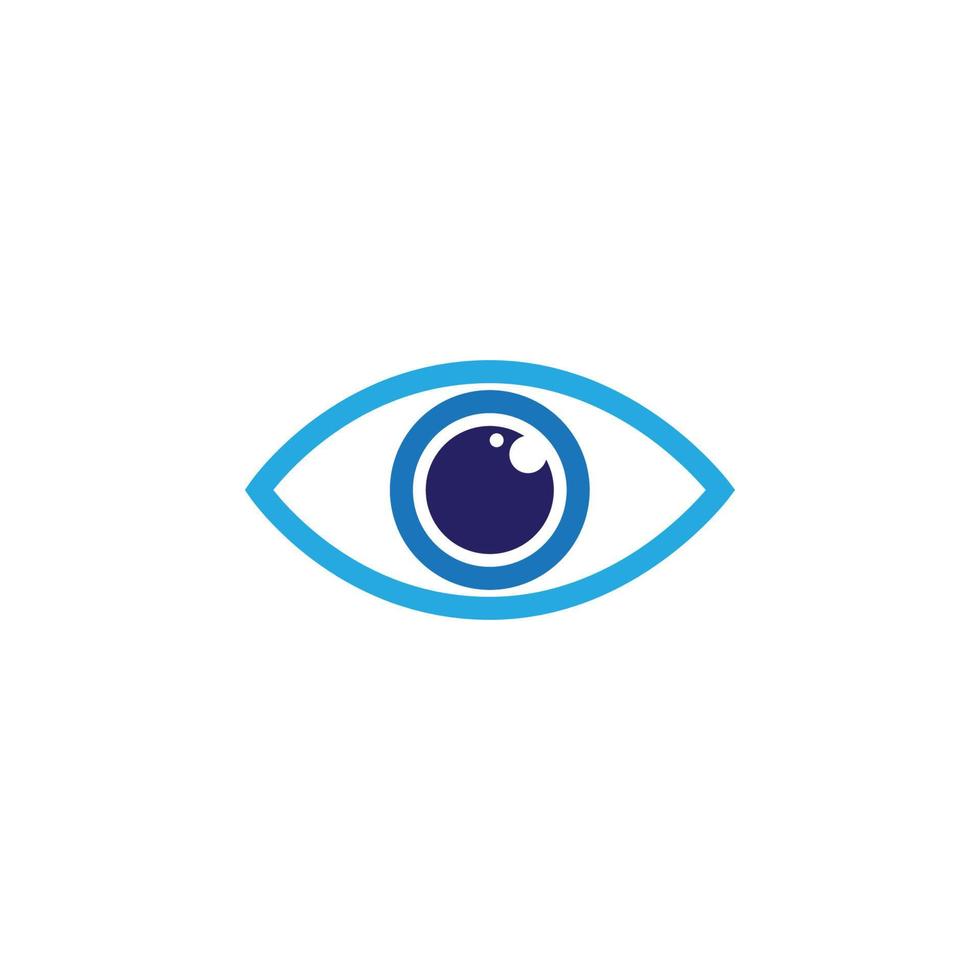 Eye Care vector logo design