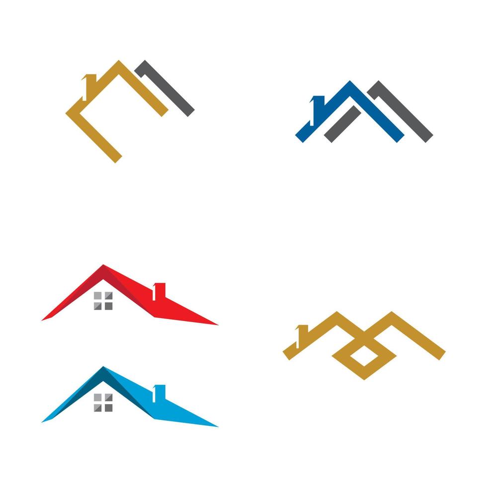 Property and Construction Logo design vector