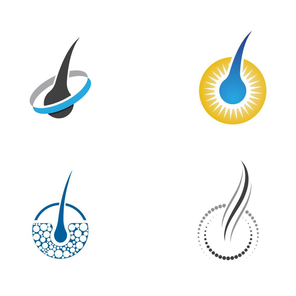 Hair treatments icon vector