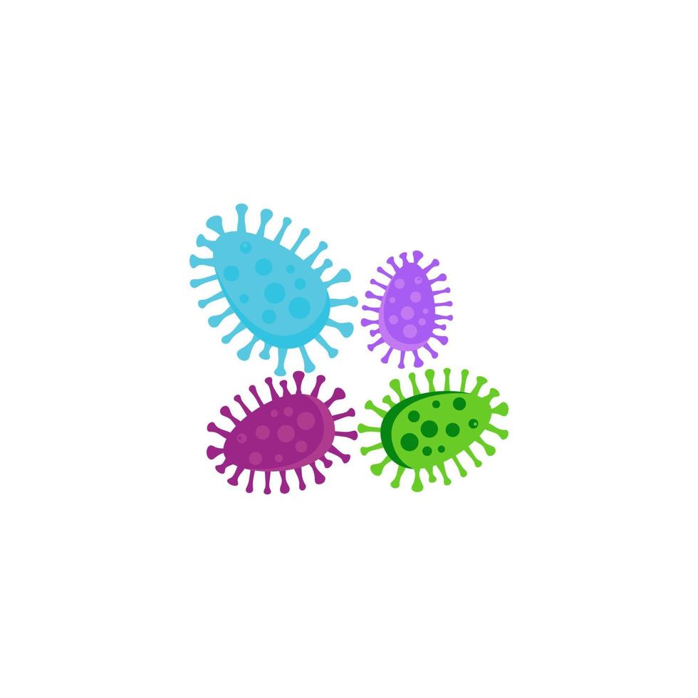 Virus vector illustration icon