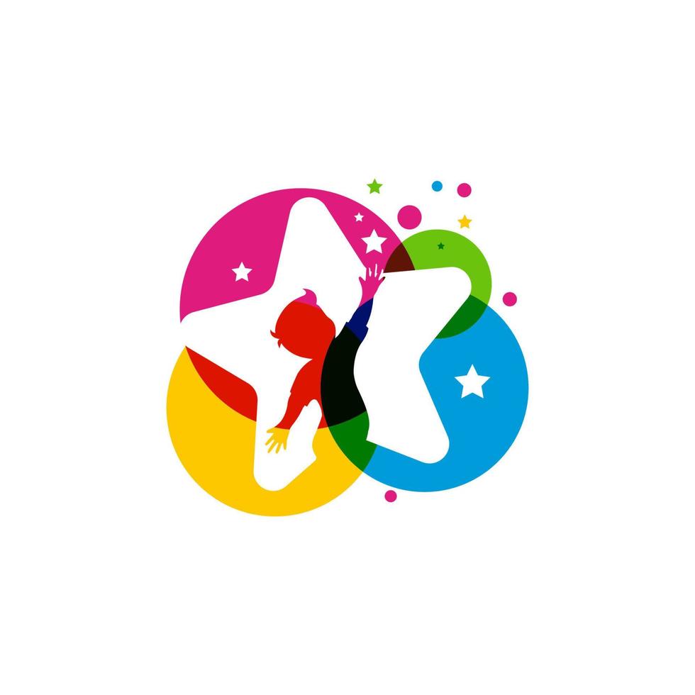 kids concept vector illustration