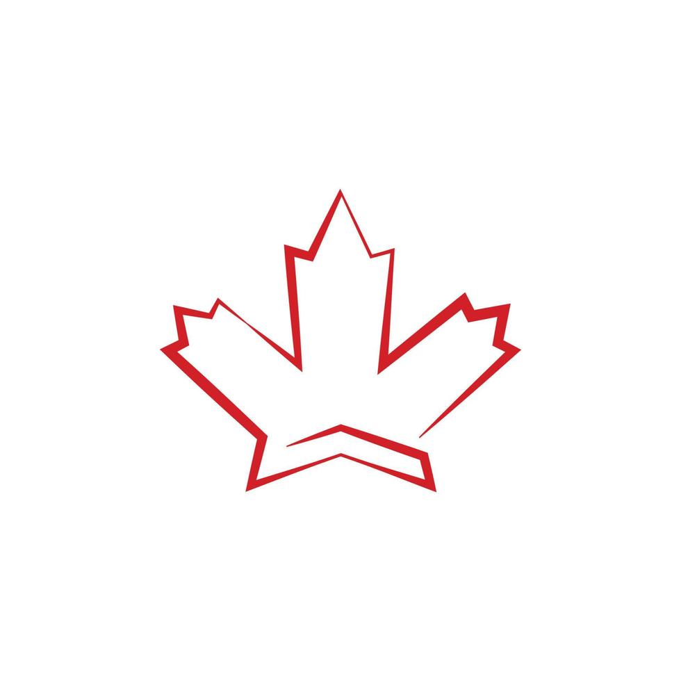 Maple leaf vector illustration