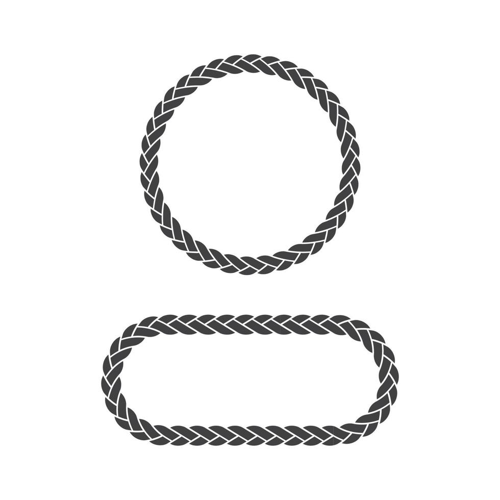 rope vector illustration design