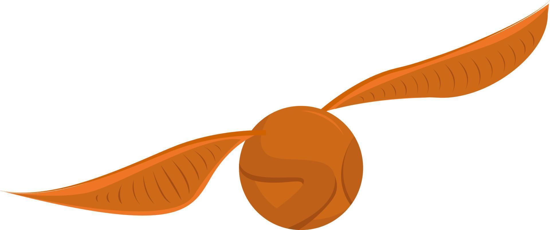 Snitch, illustration, vector on white background