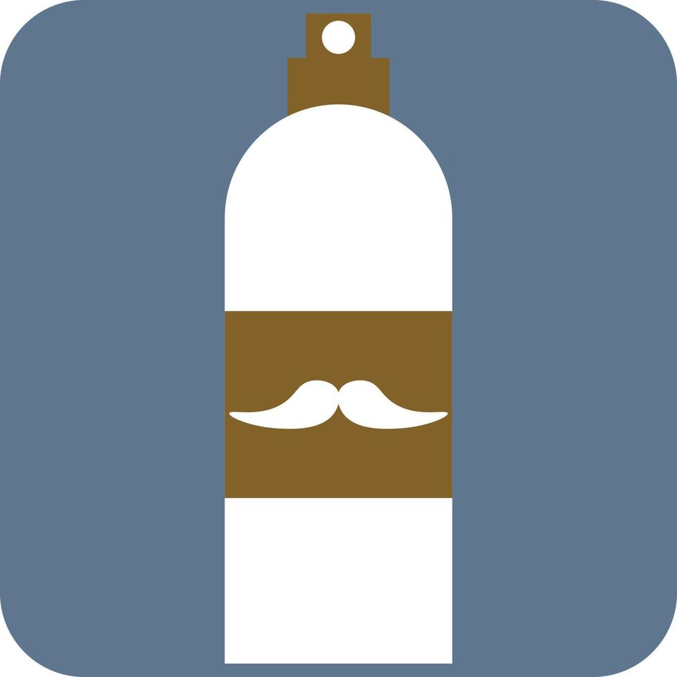 White shaving foam, illustration, vector, on a white background. vector