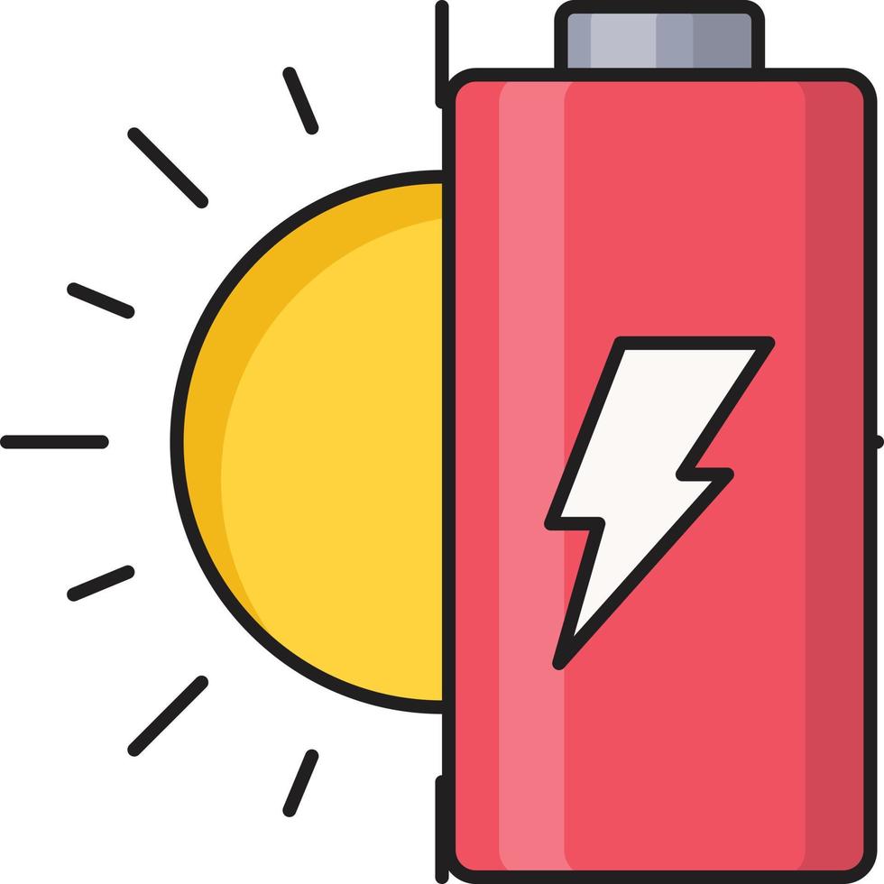 solar charge vector illustration on a background.Premium quality symbols.vector icons for concept and graphic design.