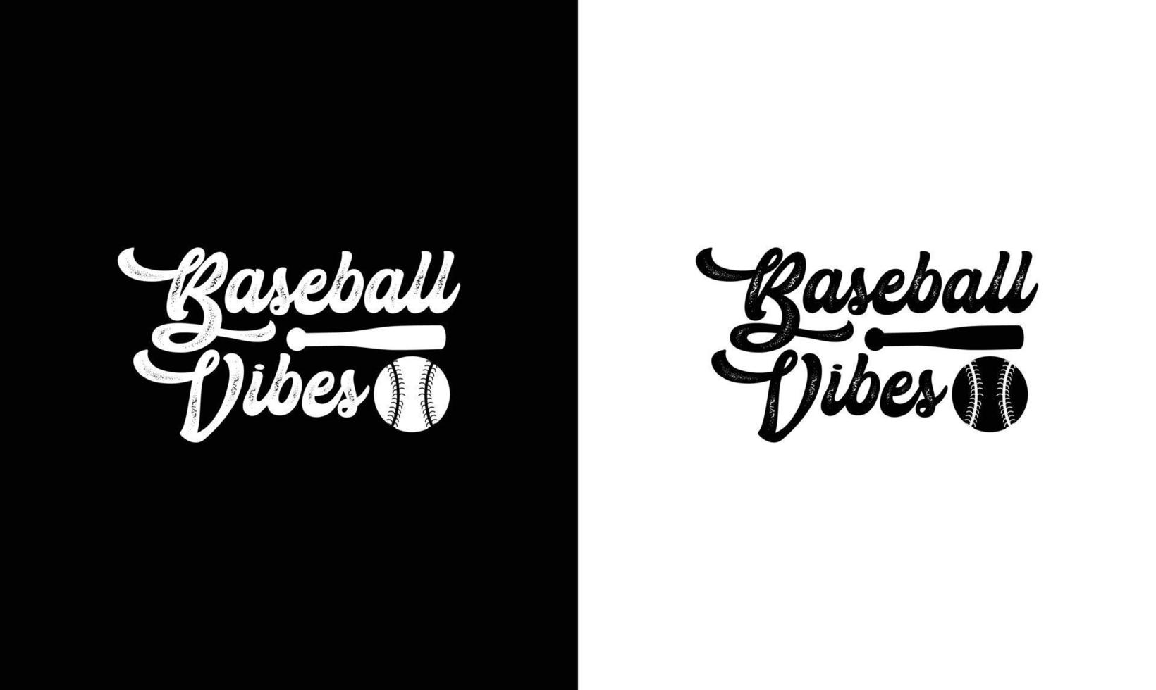 diseño de camiseta de cita de béisbol, tipografía vector