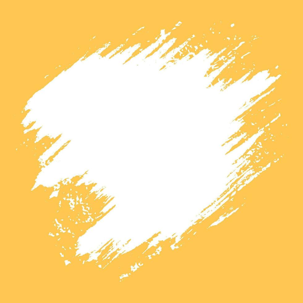 Abstract  white color hand painted grunge texture vector