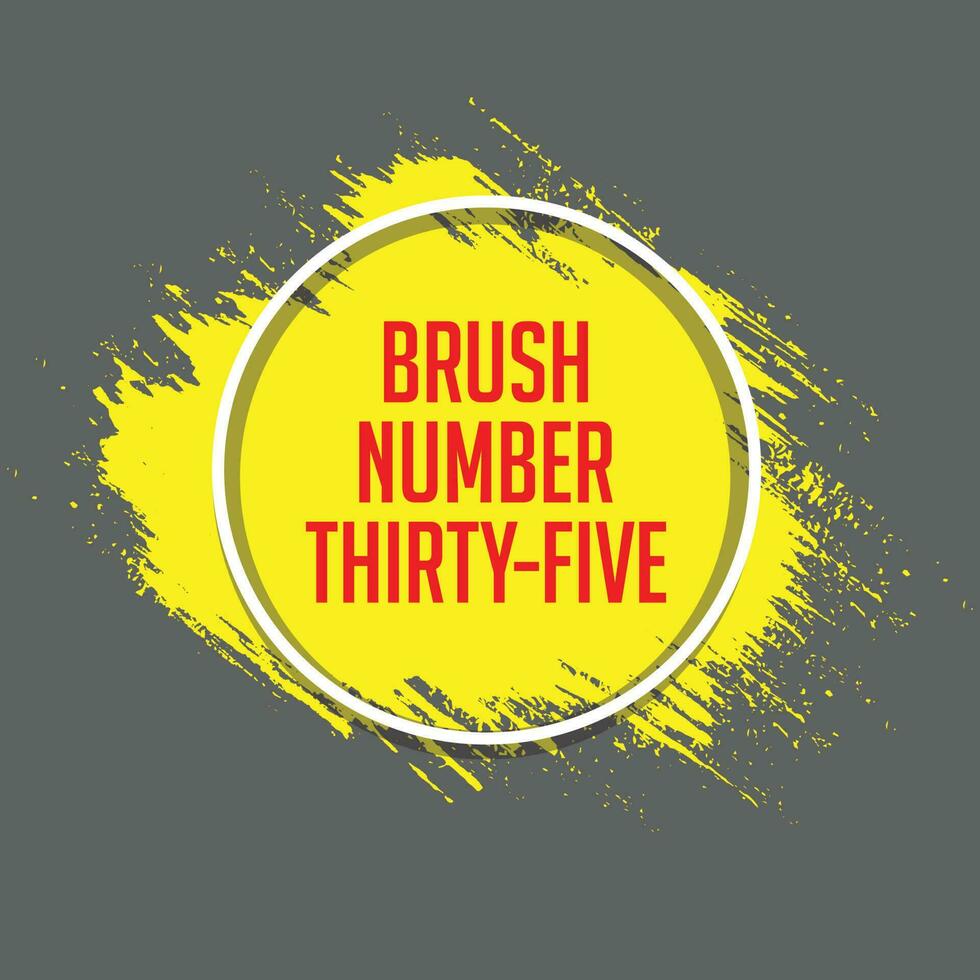 splash Yellow stroke banner background vector