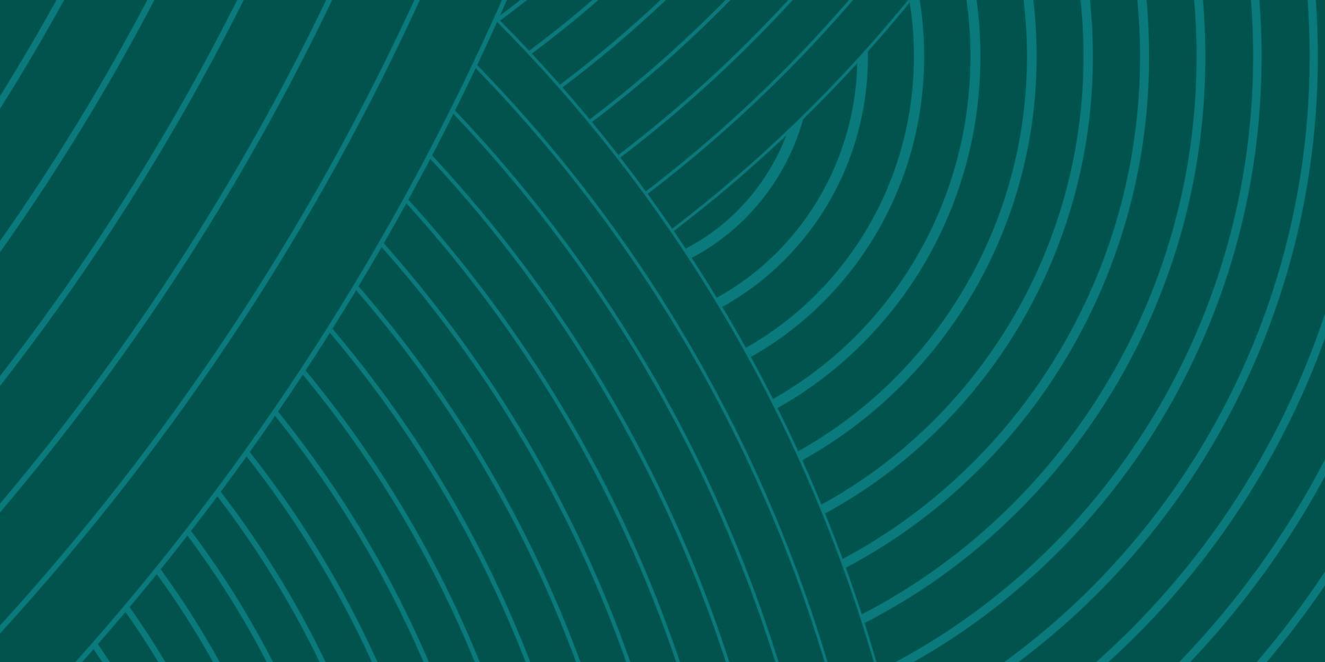 green abstract botanical circle backdrop  vector background illustration