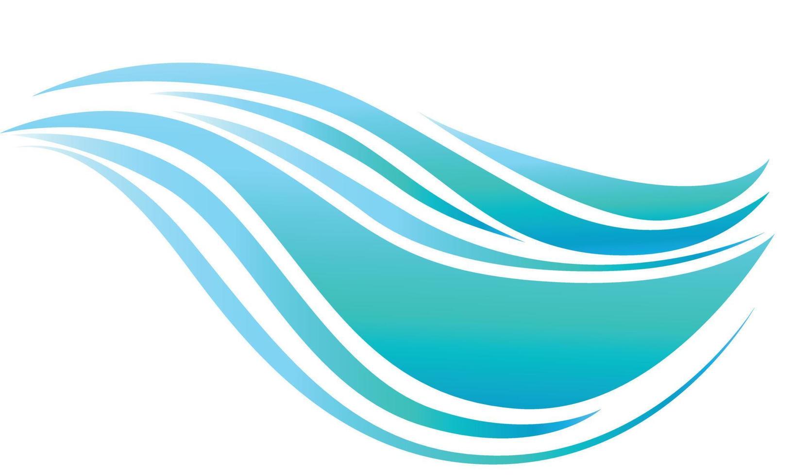 abstract blue wave colorful background vector illustration 13649279