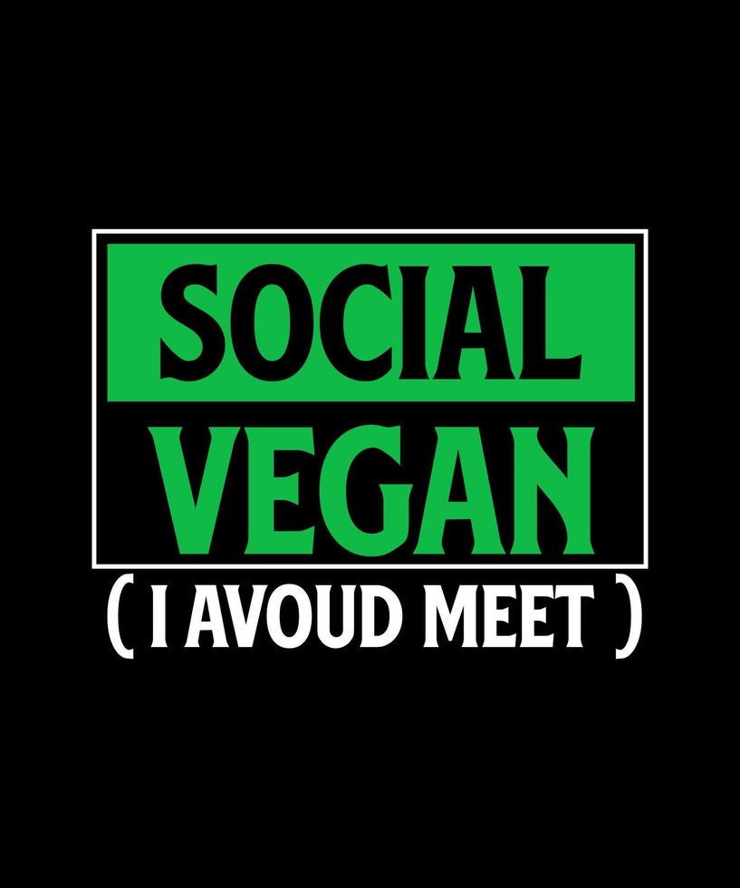 comer vegano salvar vidas logo vector camiseta diseño