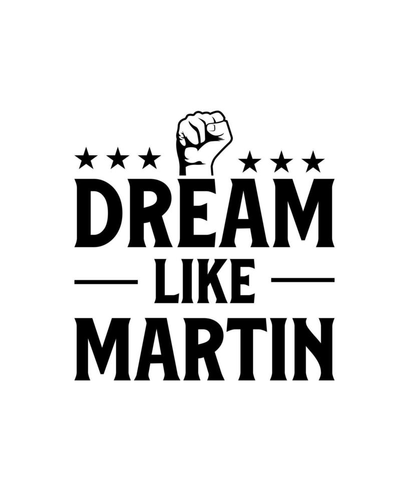 Martin luther king day concept illustration vector