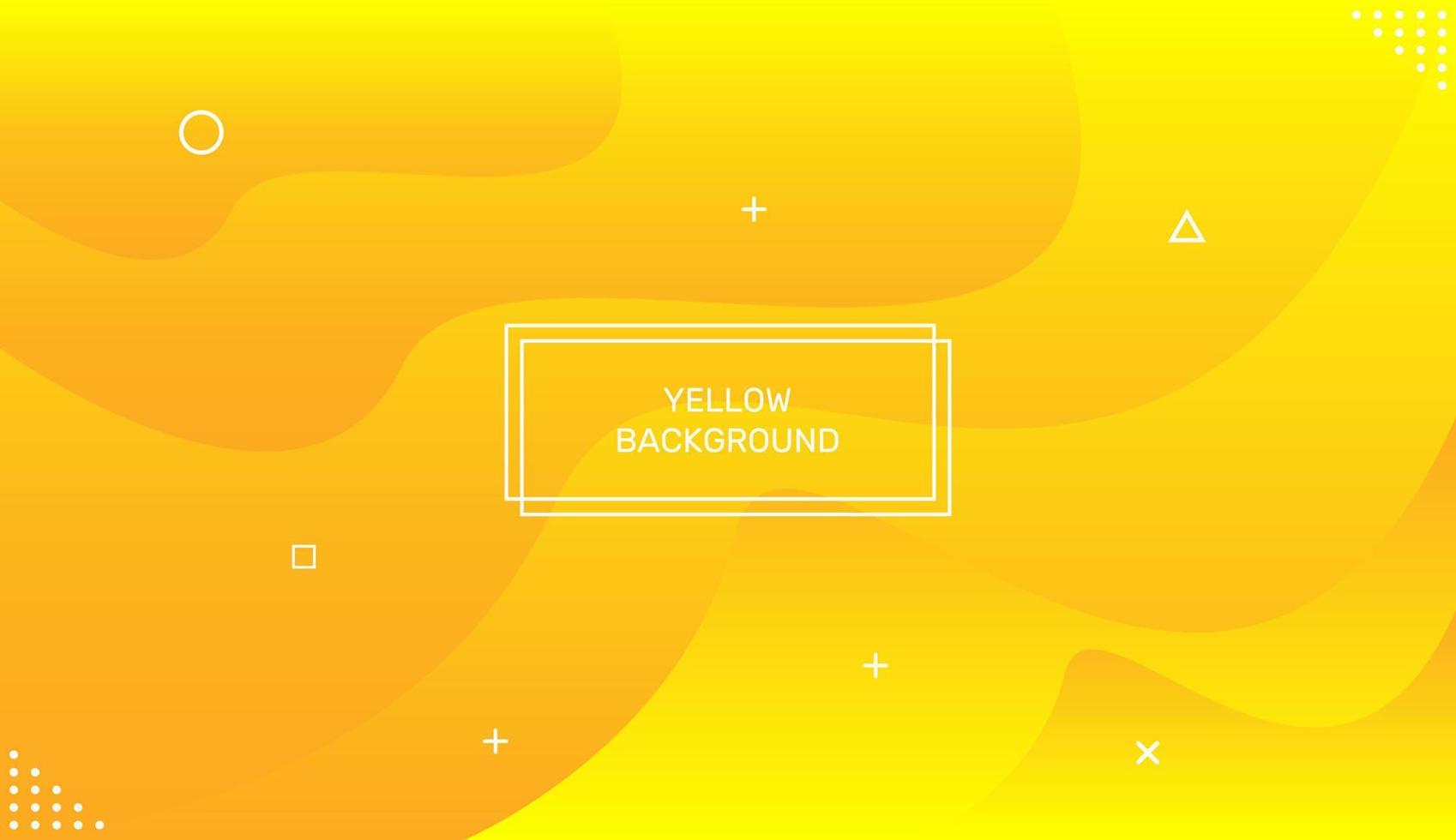Yellow gradient background in modern style. Creative illustration for poster, brochure, landing, page, cover, ad, promotion. Eps10 vector