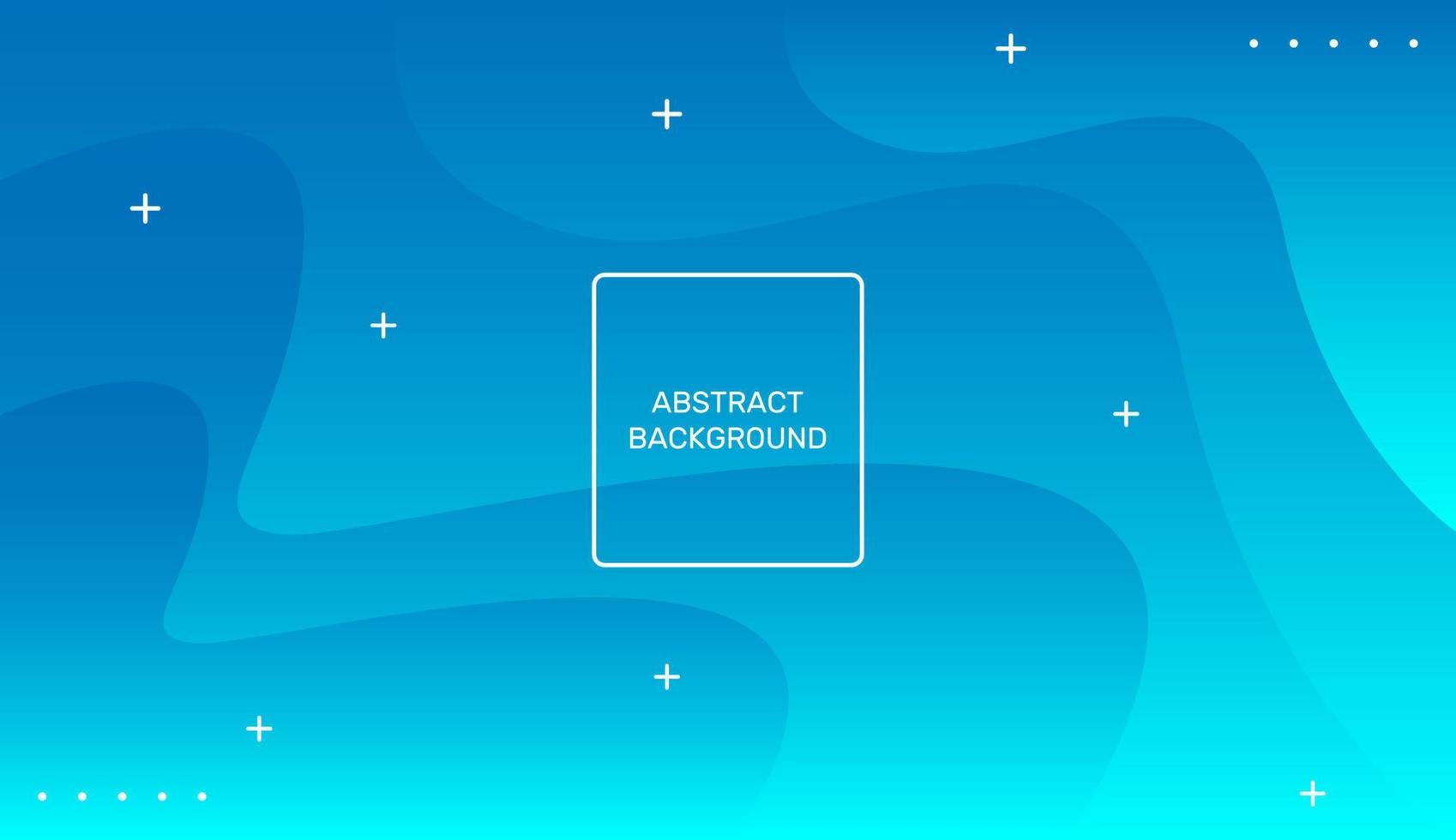 Modern blue fluid background in minimal style. Creative illustration for poster, brochure, landing, page, cover, ad, promotion. Eps10 vector