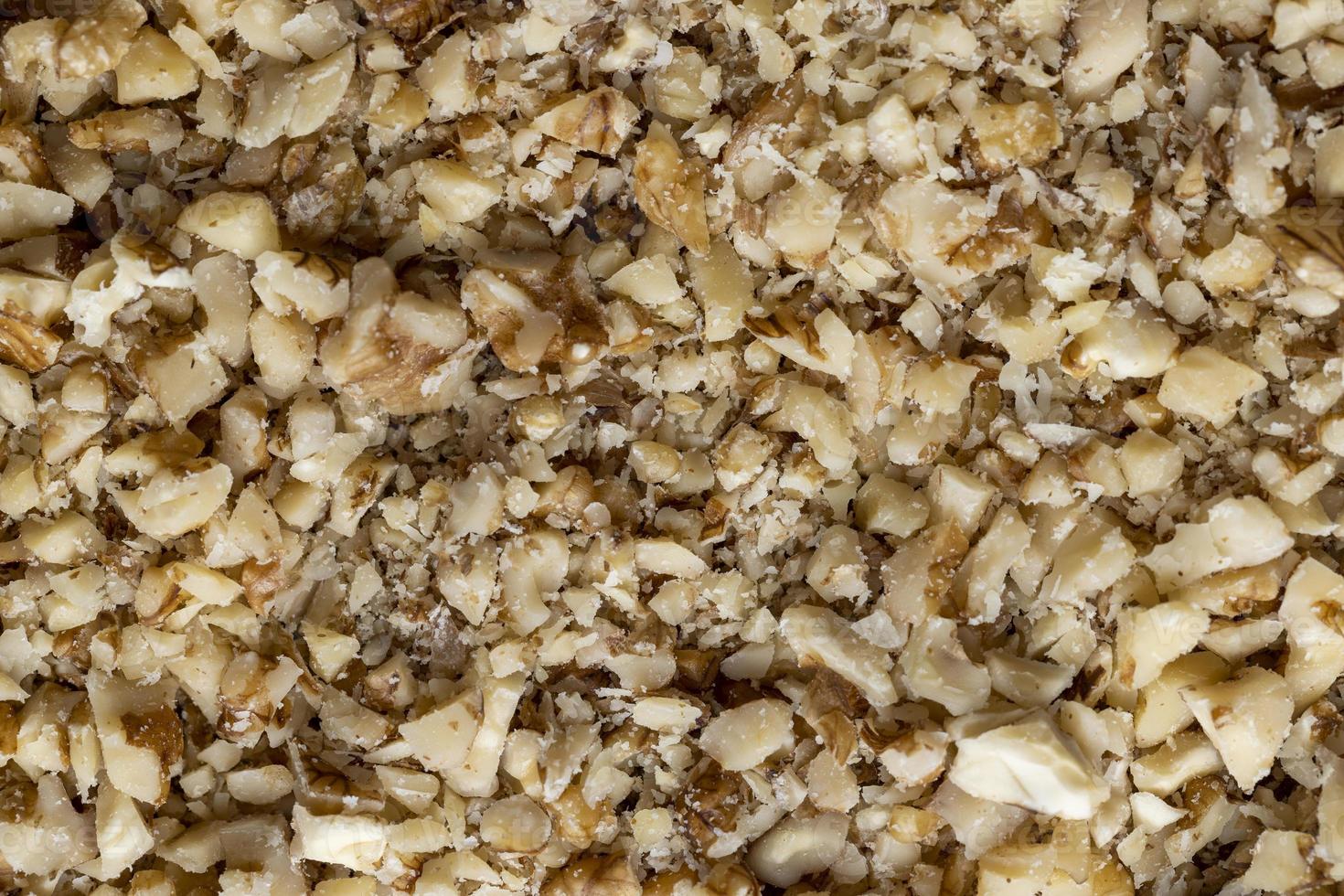 walnut, walnuts, table, cut, during, cooking, chopped, photo