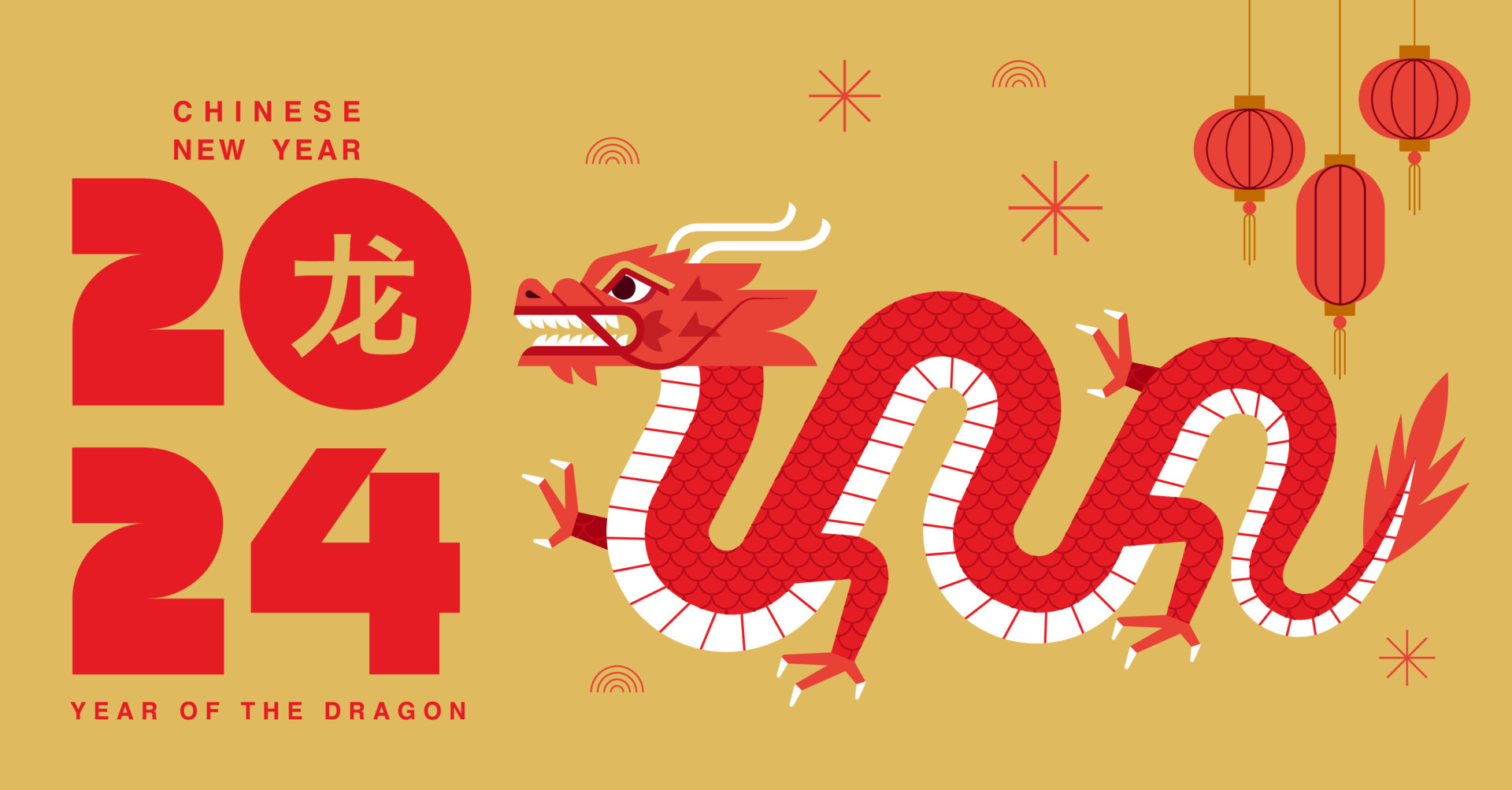 Lunar new year, Chinese New Year 2024 , Year of the Dragon , zodiac