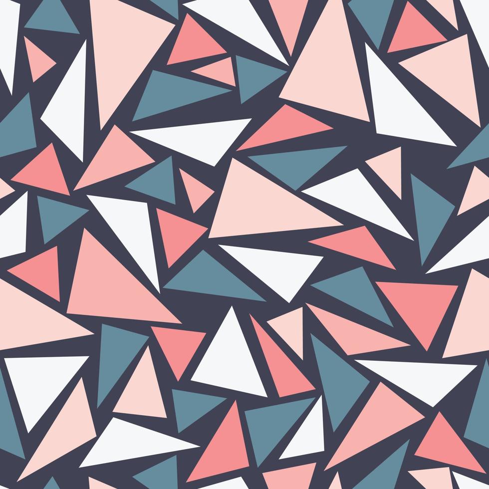 mosaic seamless pattern vector