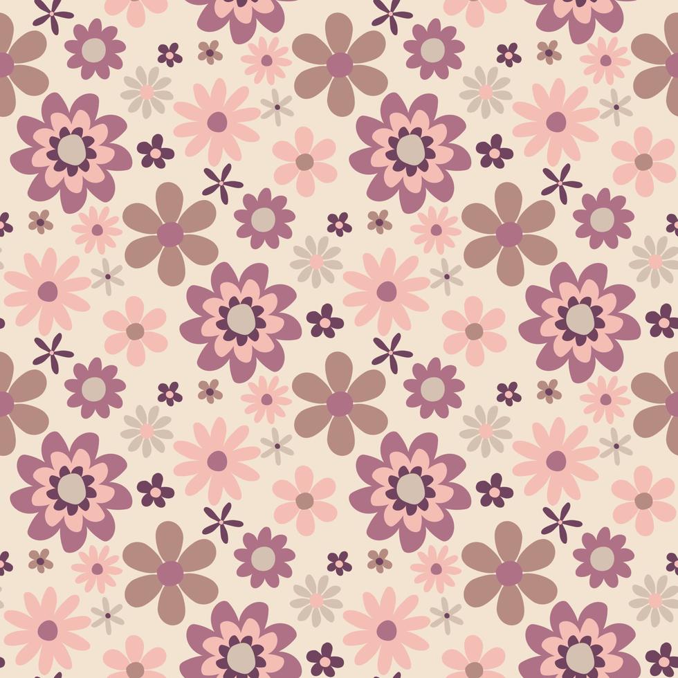 patrón floral sin fisuras vector