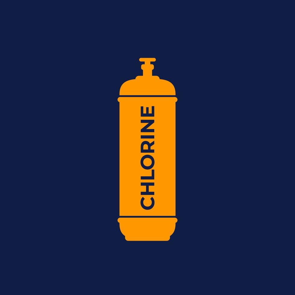Chlorine gas tank icon, vector 13652461 Vector Art at Vecteezy