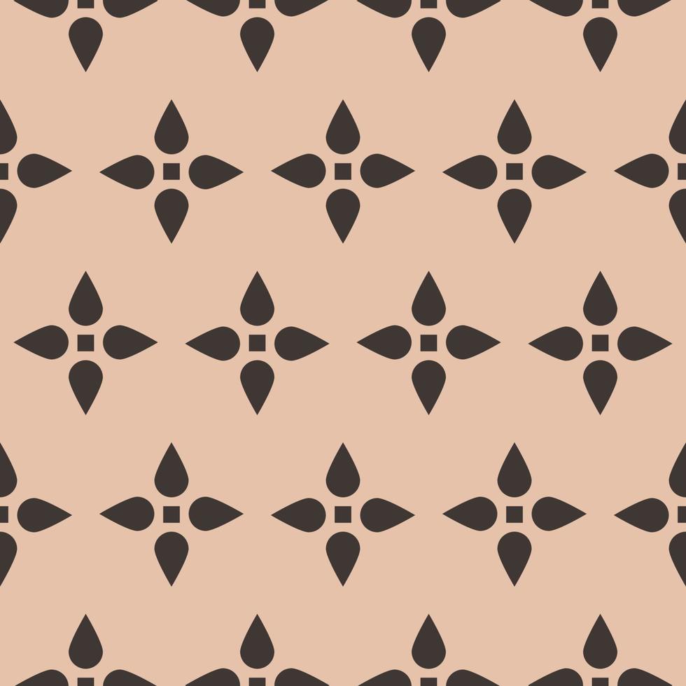 minimalistic vintage geometric seamless pattern vector