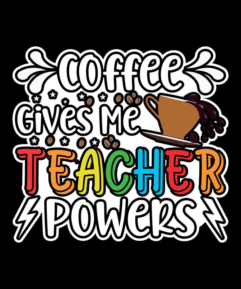 New coffee t shirt design vector