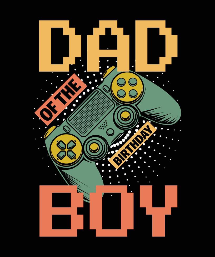 Video game console vector gaming t shirt design