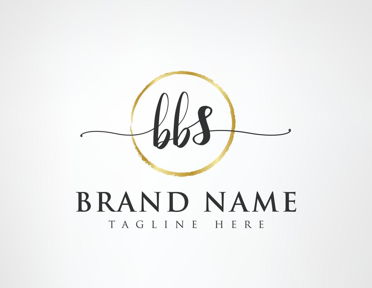 B B S Initial luxury Elegant Logo Template vector