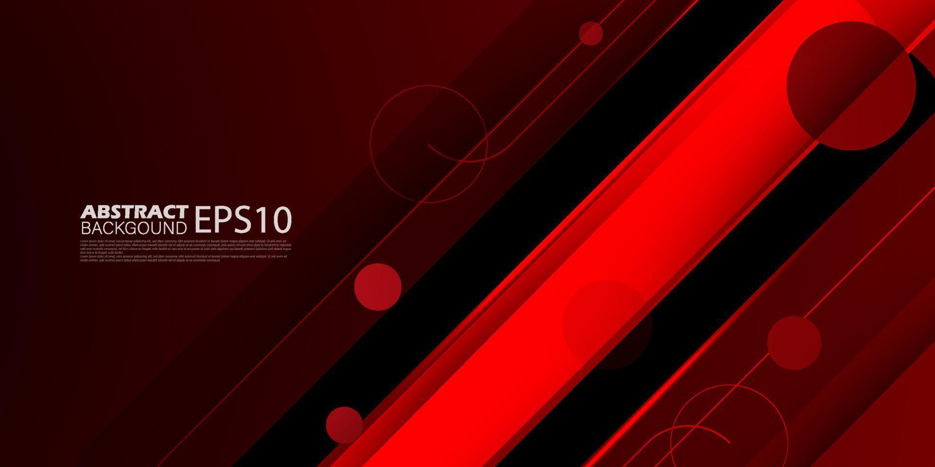 fondo de ilustración degradado rojo oscuro abstracto con apariencia 3d y patrón simple. diseño deportivo y vector de lujo.eps10