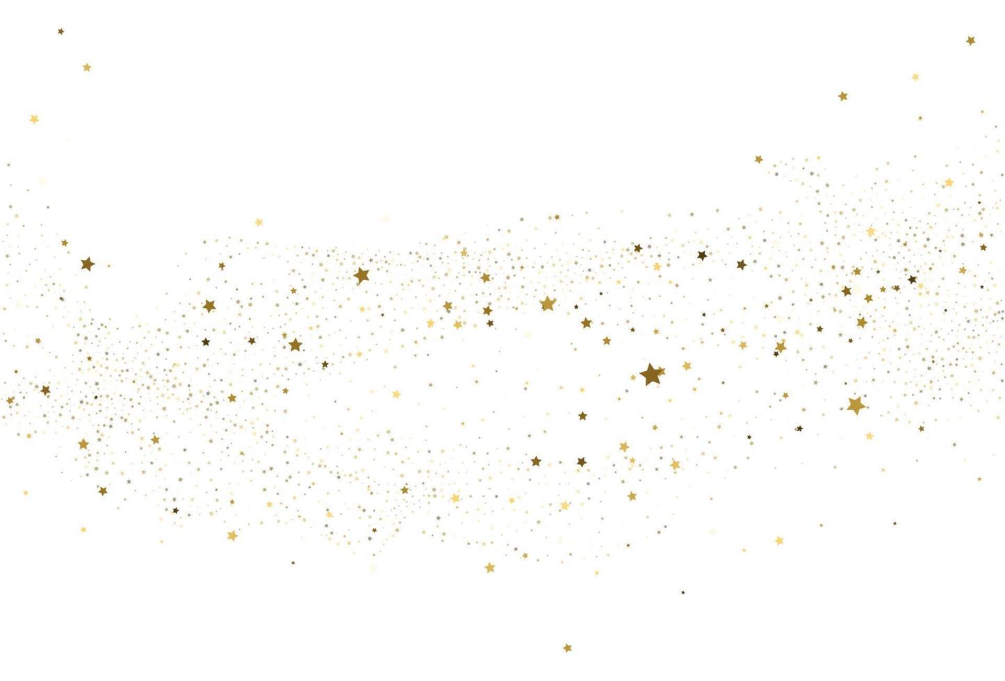 Light gold glitter confetti texture vector