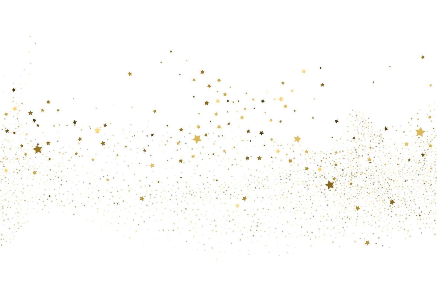 Light gold glitter confetti texture vector