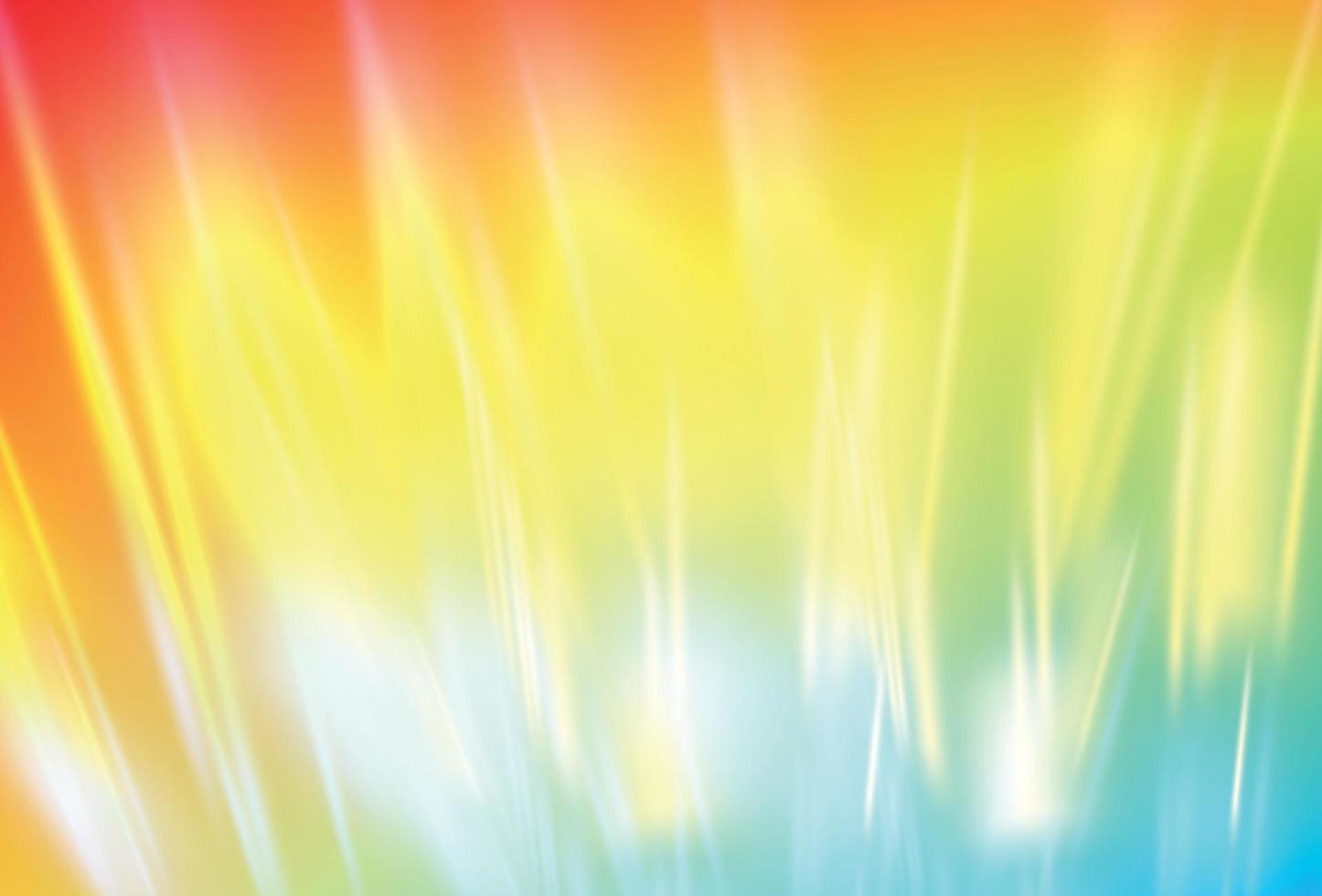 Prism backdrop. Rainbow lights background. vector