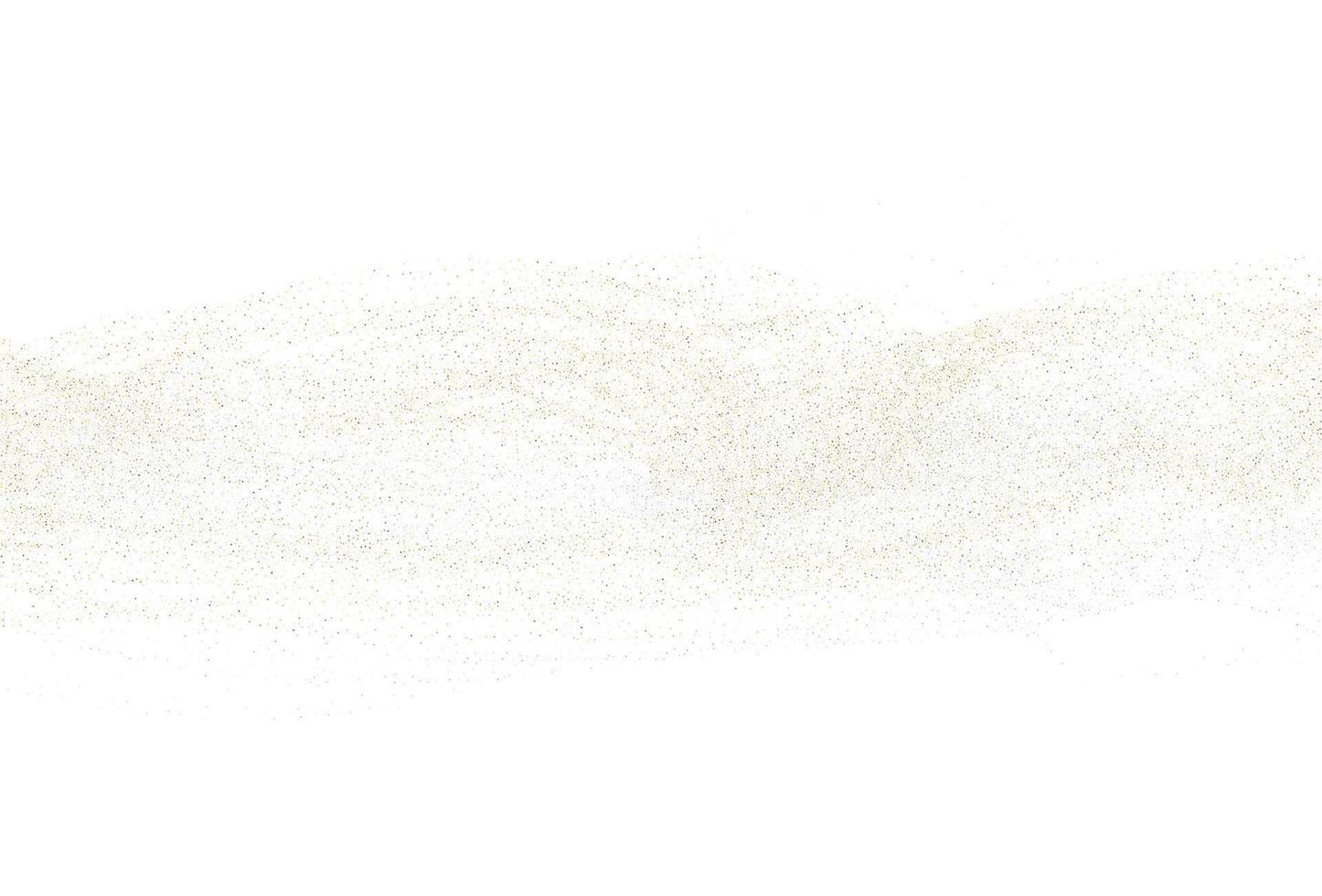 Light silver gold dust. Vector
