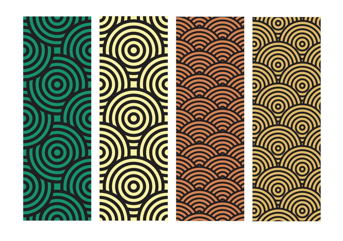 seamless pattern background collection vector
