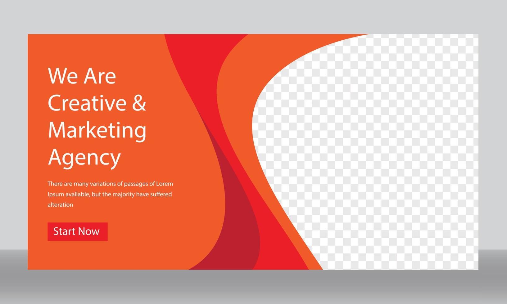 Corporate Business Banner ad Design vector