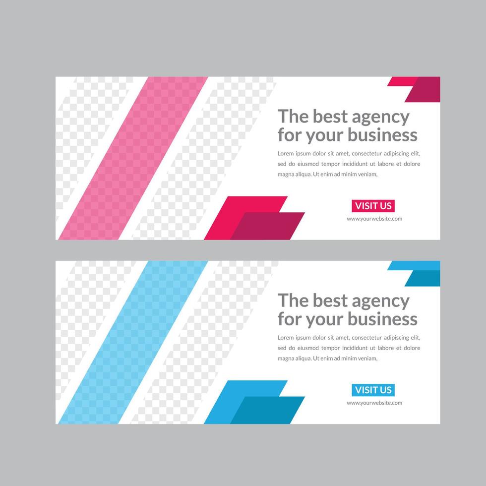 Business Corporate Web Banners vector
