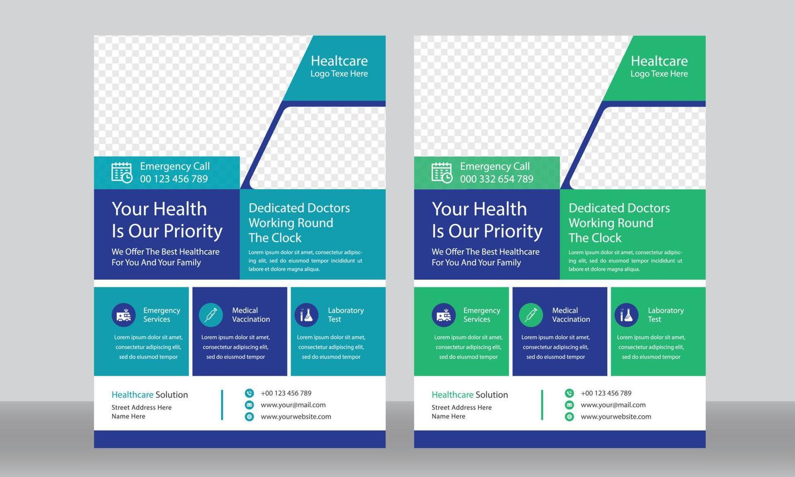 Corporate Business Flyer vector