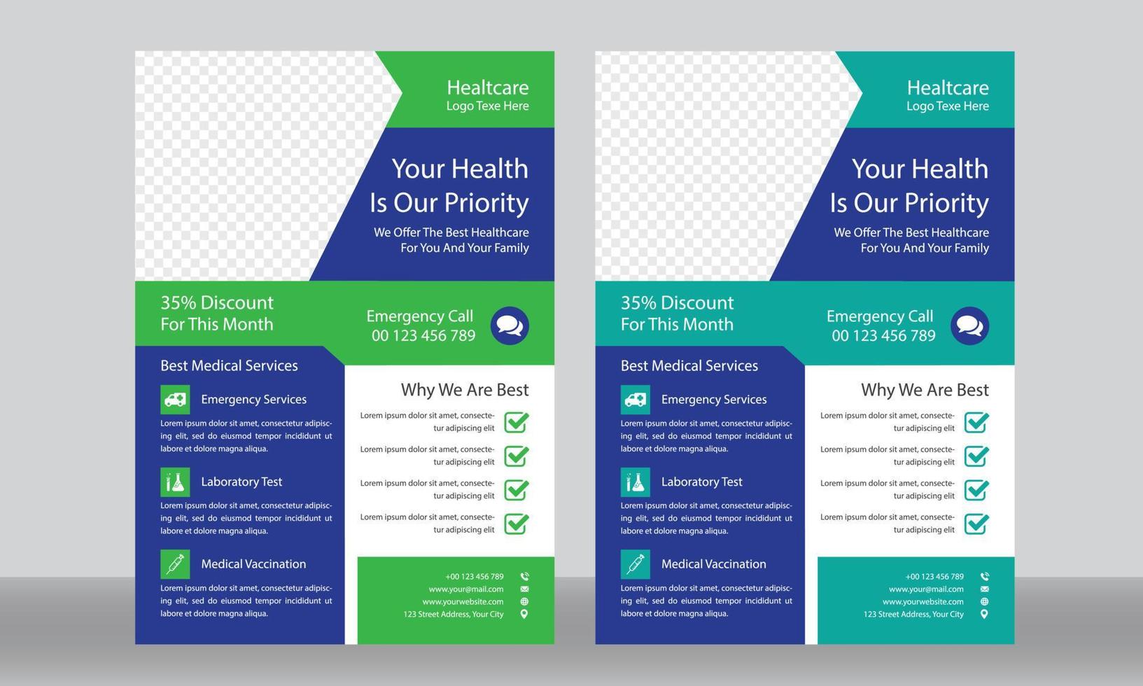 Corporate Business Flyer vector