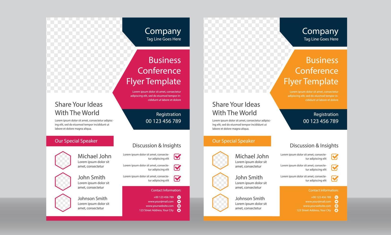 Corporate Business Flyer vector