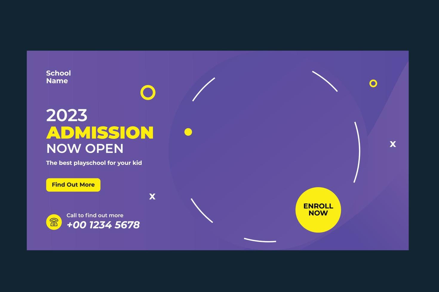 Corporate Web Banner vector