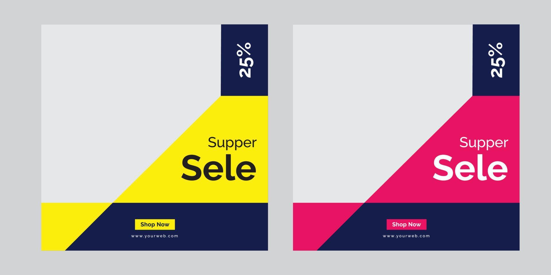 Corporate Business Banner ad Design vector