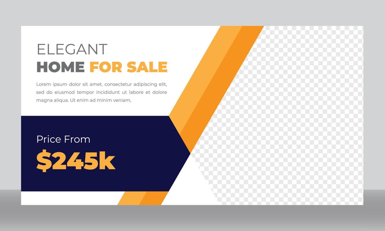 Corporate Business Banner ad Design vector