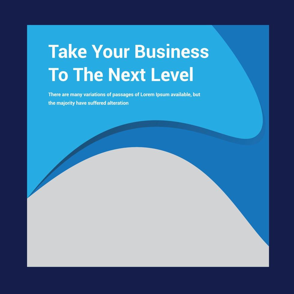 Corporate Business Banner ad Design vector
