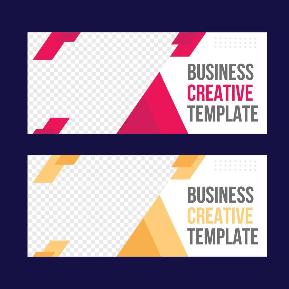 Business Corporate Web Banners vector