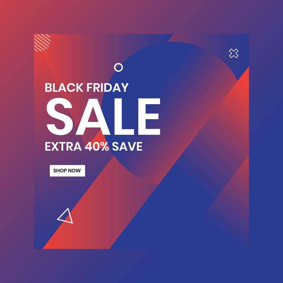 Black Friday Promotional Banners vector