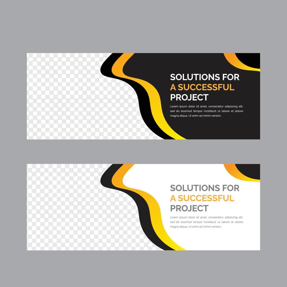 Business Corporate Web Banners vector