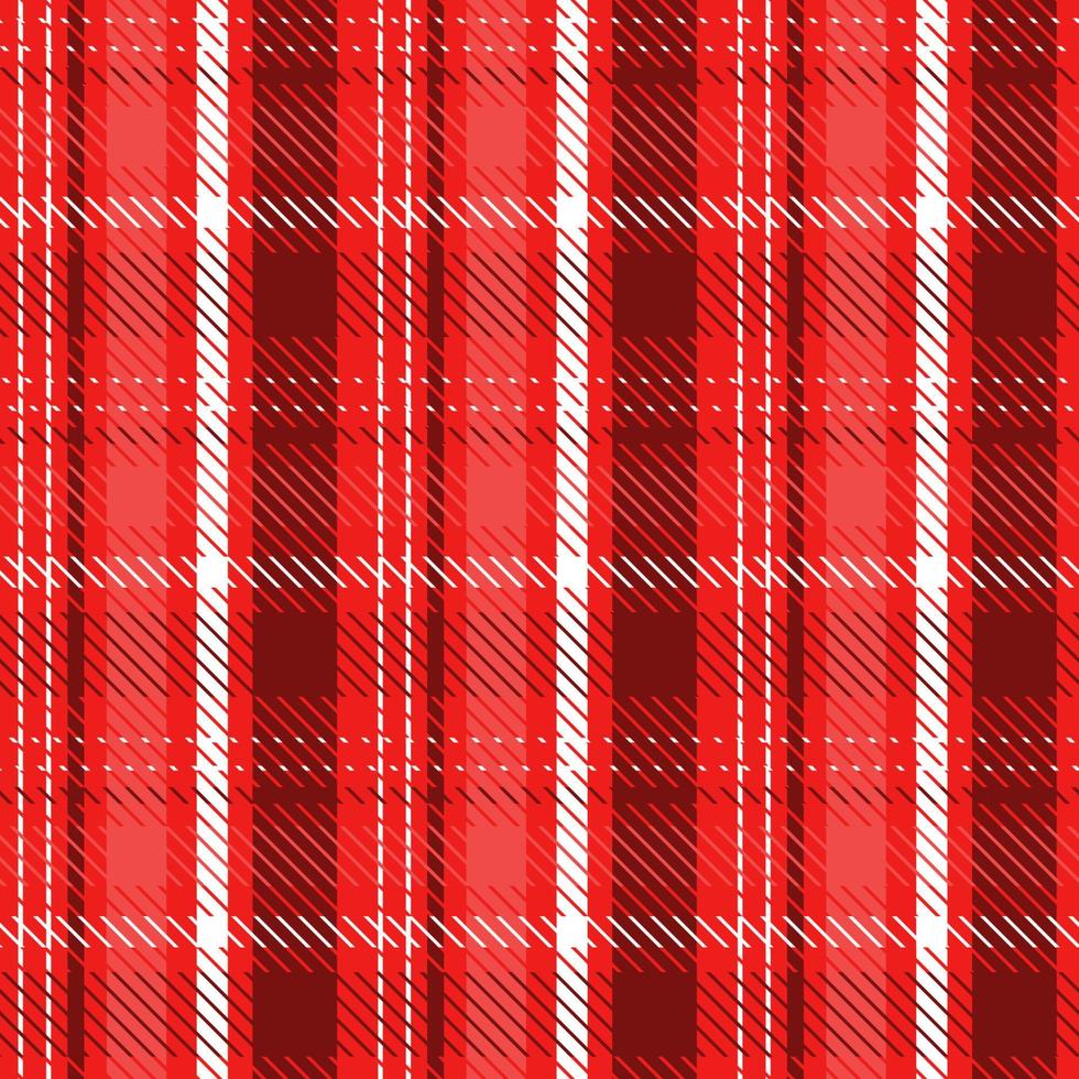 christmas themed plaid style pattern background vector