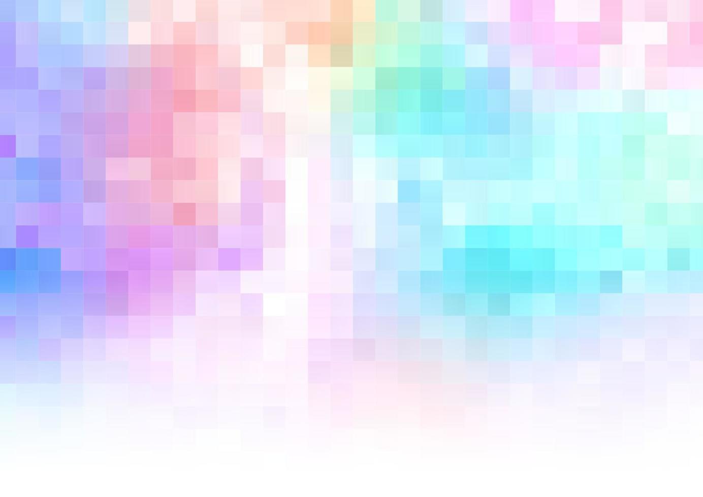 pastel coloured background with square design vector