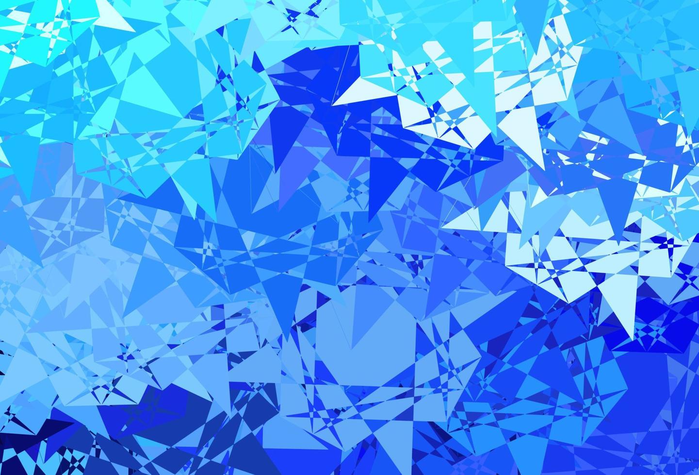 Light BLUE vector pattern with polygonal shapes.